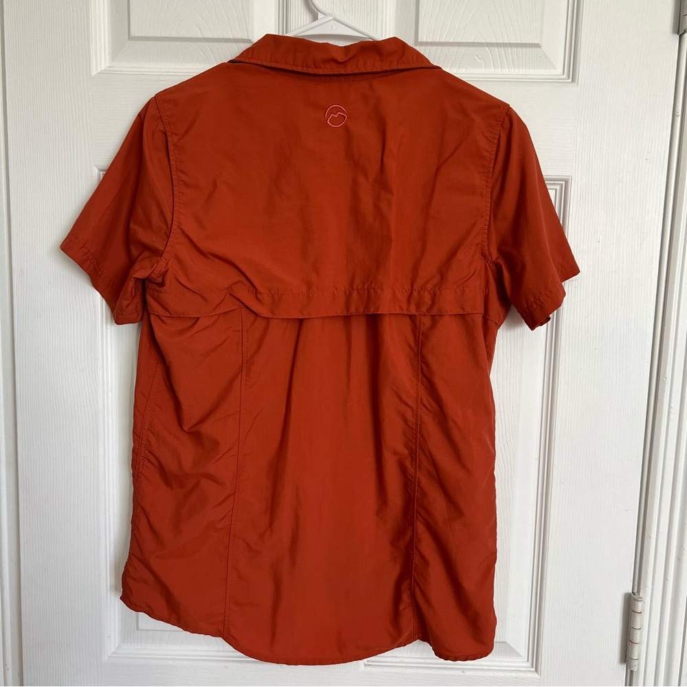 Magellan | Laguna Madre Burnt Orange Fishing Shirt View 5